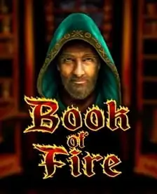 Book of Fire Slot Artwork von Novomatic